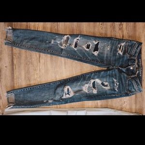 American Eagle ripped jeans
